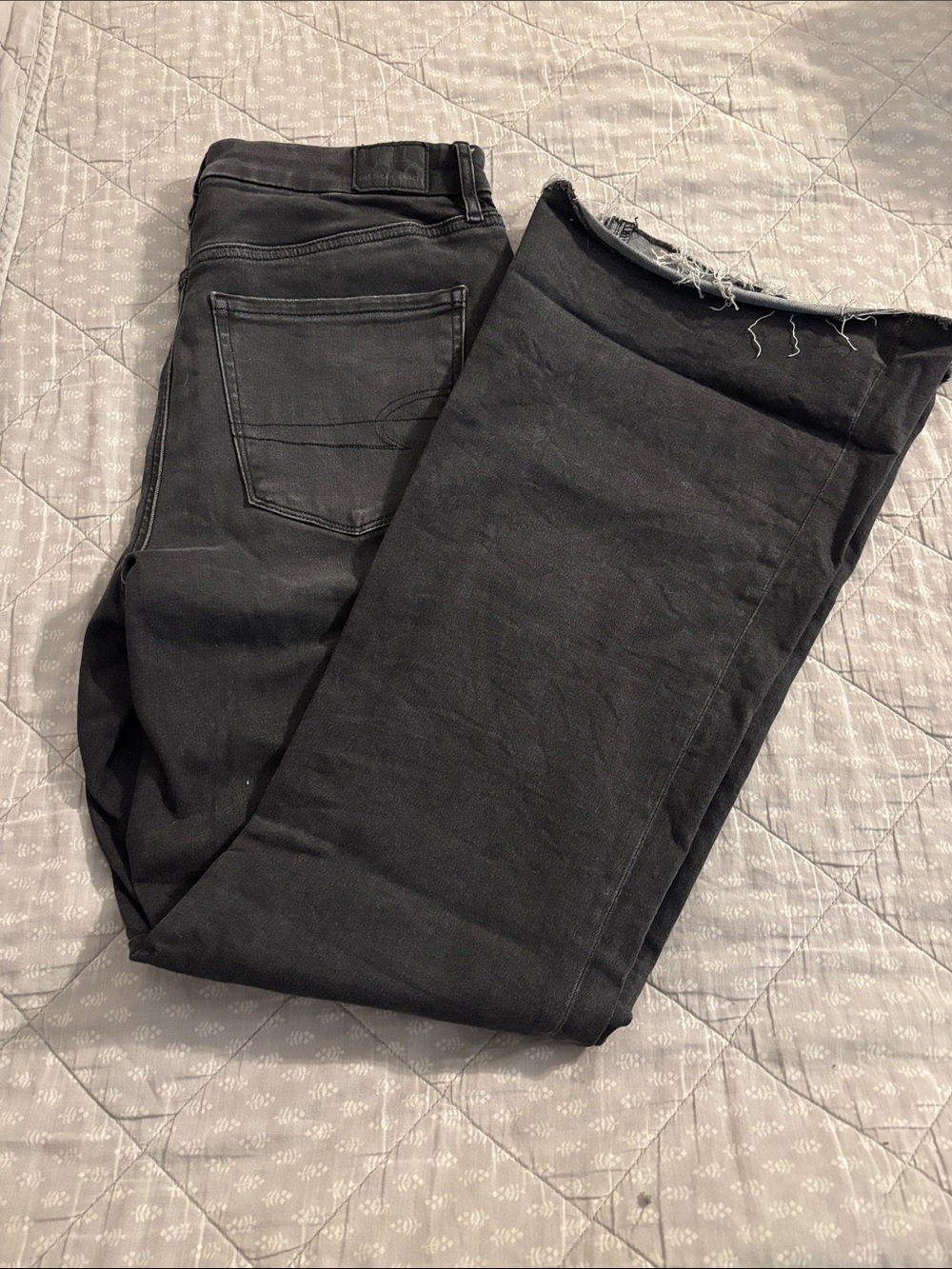 Women’s Black High-Rise Straight Jeans